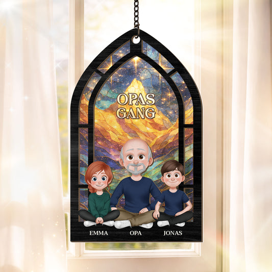 7750UGE1 opas gang cartoon acryl sonnenfanger personalisiert opaoma 7750u8vnu_1