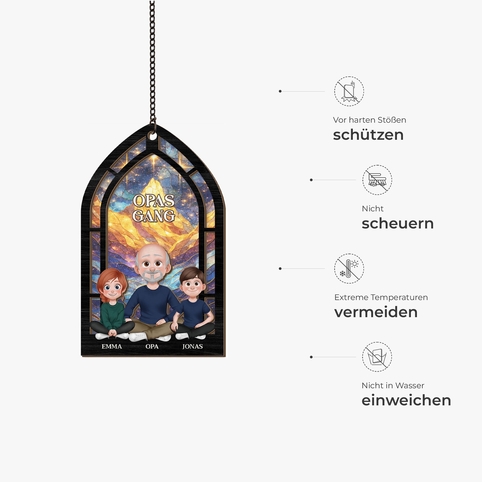 7750UGE1 opas gang cartoon acryl sonnenfanger personalisiert opaoma 7750u8vnu_4