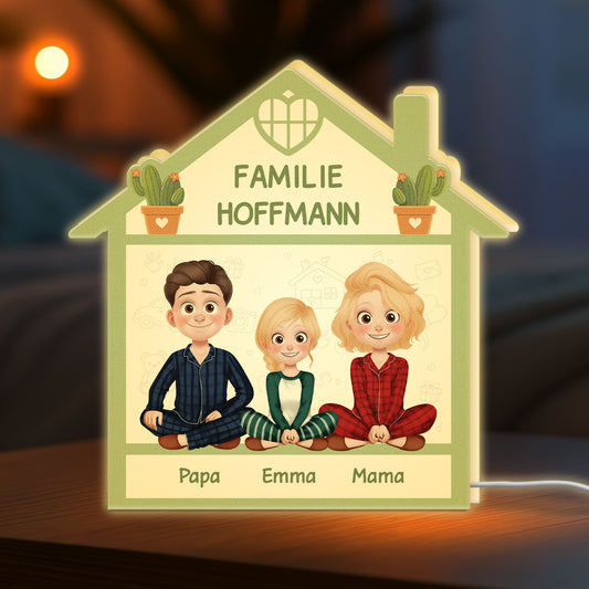 7805LGE1 die familie cartoon personalisierte lightbox 7805l8vni_1
