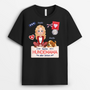 7816AGE1 beste hundemama der welt t shirt hund personalisiert strick optik 7816acfmc
