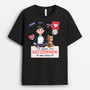 7816AGE1 bester katzenpapa der welt katzen t shirt personalisiert strick optik 7816acfmd