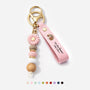 7853MGE1 ich bin immer bei dir personalisierte trauergeschenke  uv druck daisy schlusselanhanger perlen foto fraumann 7853mj3qca