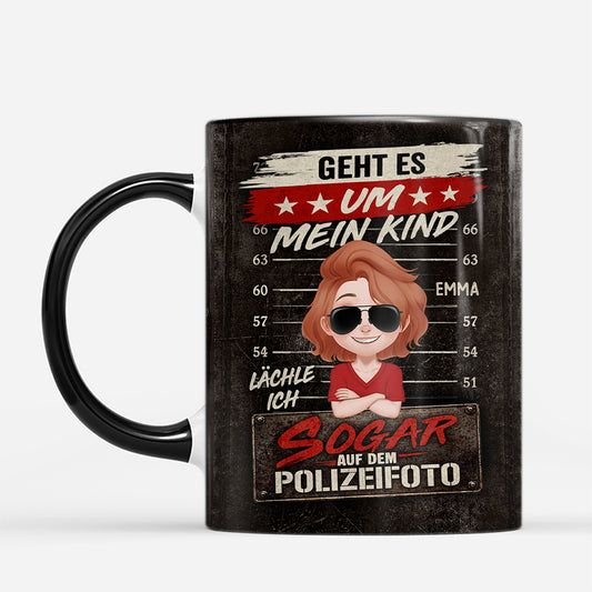 7868MGE1 geht es um mein kind lachle ich sogar auf dem polizeifoto personalisierte geschenke lustig  mama  papa tasse 7868msqma_d4faedf9 6fa0 4efd 9f05 a95ef14e4133