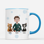 7899MGE2 katzenmama  katzenpapa cartoon katzen tasse personalisiert 7899m3fad