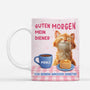 7911MGE1 guten morgen mein diener von deinem winzigen gebieter katzen tasse personalisiert 7911m6ptd
