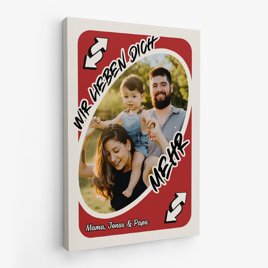 7929CGE2 wir lieben dich mehr personalisierte geschenke foto  leinwand mamapapa 7929csqha