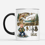 7958MGE2 3d druck effekt angler  fische personalisiertes geschenk  opapapa tasse 7958m6pab