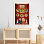 7962CGE3 familie cartoon personalisierte leinwand familie_ mit foto 7962c6vwi