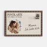 7973CGE1 ich liebe dich personalisierte geschenke foto  leinwand mama  papa brief 7973ccqza