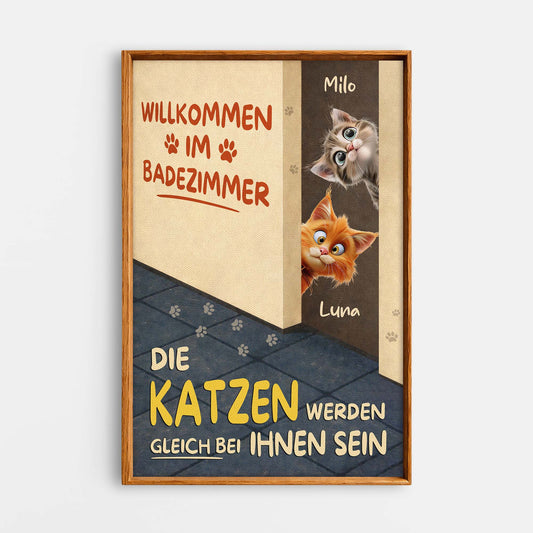 7974CGE1 eine katze wird gleich bei ihnen sein personalisierte geschenke katze  leinwand 7974ccqmd_e4a4a271 818b 4b89 b9db 53aaee9c0705
