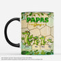 7992MGE1 papas gang krokodile mama  papa tasse personalisieren 7992msp1a