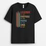 8017AGE1 legende ehefrau mama oma streifen oma t shirt personalisiert 8017a8pha