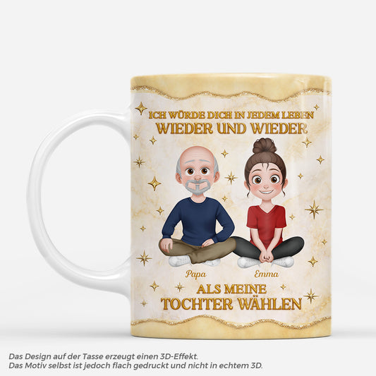 8027MGE1 3d druck effekt immer wieder meine mamameinen papa papa tasse personalisieren 8027mclza