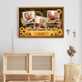 8068CGE3 3d druck effekt spruche fur liebe menschen im himmel personalisierte leinwand mit foto fur manner  frauen zur erinnerung 8068c3fwa