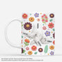 8106MGE1 3d druck effekt hand in hand personalisiertes geschenk  mamaoma tasse bunte pflanzen 8106m8qwa