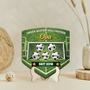 8114QGE2 3d druck effekt unser bester volltreffer papa holzaufsteller personalisiert papaopa fussball 8114qsfhb