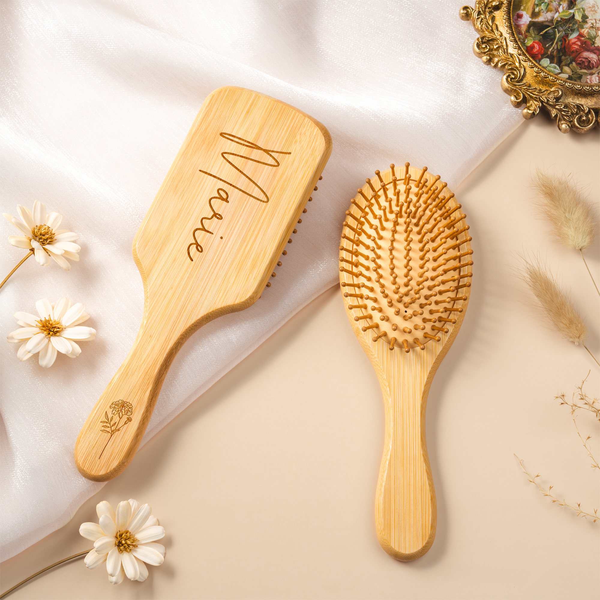 8125AGE2 name _ blume bambus haarburste personalisiert_ mit gravur frauen 8125aq6fa
