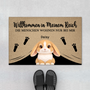 8143DGE1 willkommen in meinem reich die menschen wohnen nur bei mir personalisierte geschenke fur kaninchen  fussmatte lustig_ 8143dak5i_93654d79 869d 4b7b a01b e643eb110915