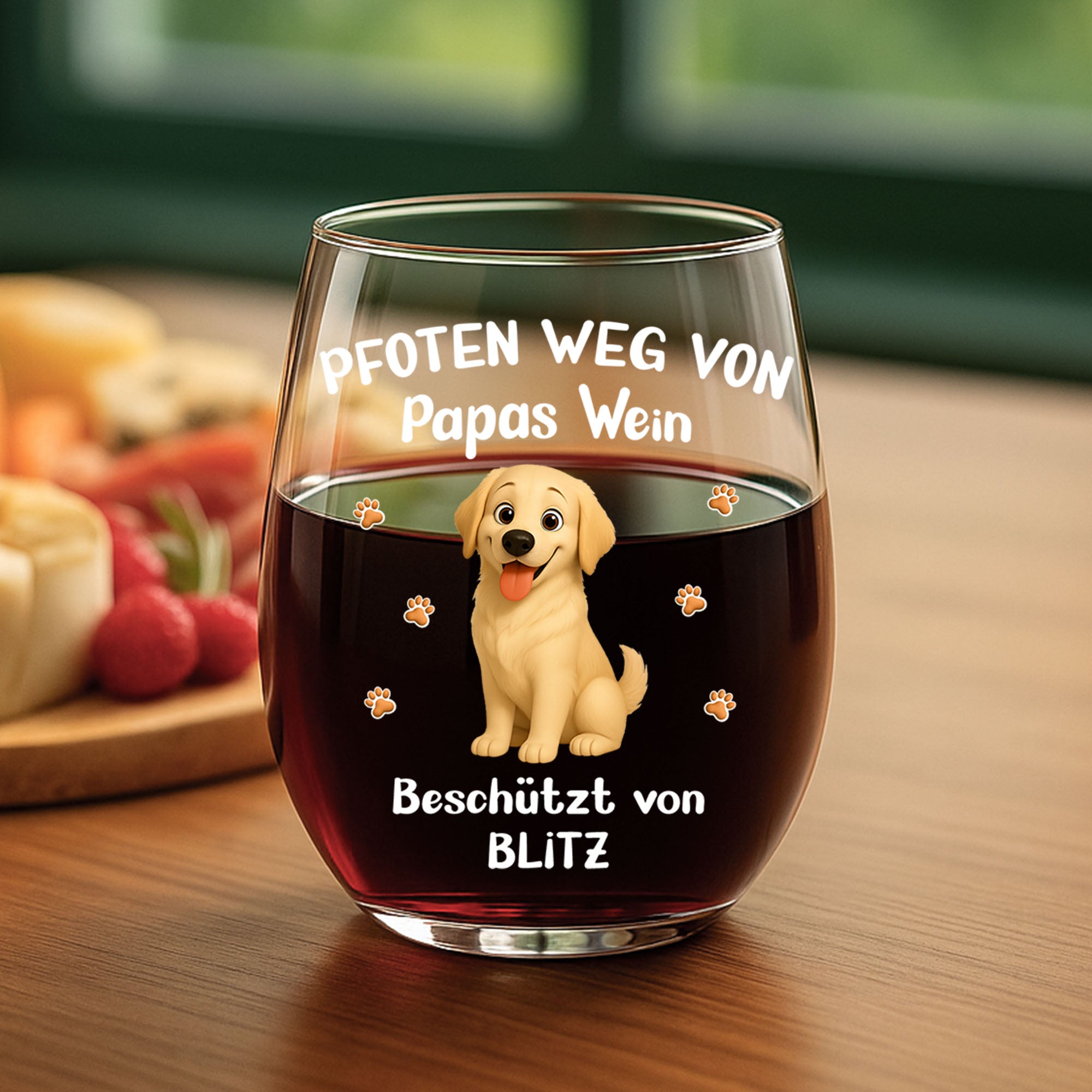 8149IGE1 pfoten weg von mamas wein personalisiertes weinglas ohne stiel hunde 8149invwc_2