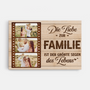 8162CGE1 die liebe zur familie ist der grosste segen des lebens personalisierte leinwand mamapapa foto 8162csfwi