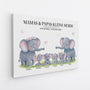 8168CGE1 mamas  papas kleine herde ein russel voller liebe personalisierte leinwand familie_ 8168cnvmi_3