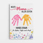 8177CGE1 beste mama aller zeiten handabdruck personalisierte leinwand mama  oma 8177cnpaa