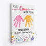 8177CGE2 beste mama aller zeiten handabdruck personalisierte leinwand mama  oma 8177cnpaa