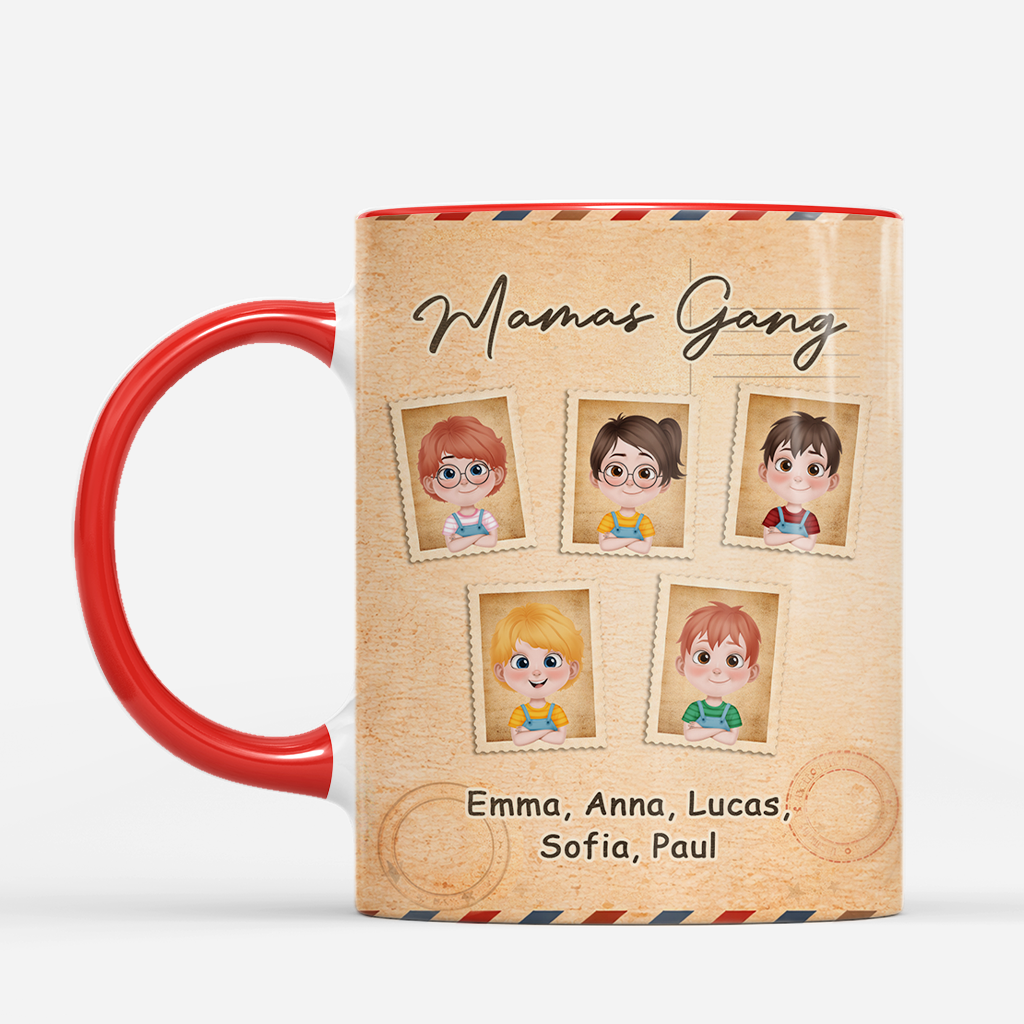 8191MGE2 3d druck effekt papas gang briefmarken mamapapa tasse personalisieren 8191mtxcb