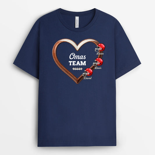 8222AGE2 3d druck effekt american football mamaoma t shirt personalisiert 8222anywa