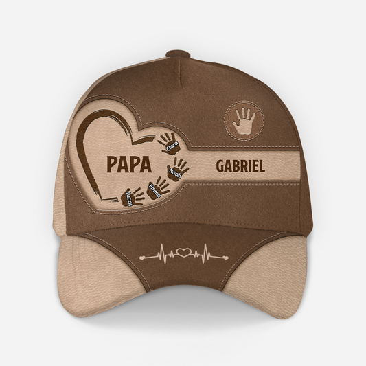 8231JGE1 3d druck effekt mama handabdruck herzschlag personalisiertes geschenk  kappen mamapapa 8231jtkma_d9f418cc a096 4768 a14c 2cebbc8f336c
