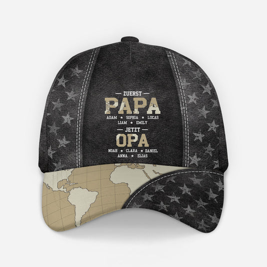 8247JGE1 zuerst papa jetzt opa personalisiertes geschenk  kappen flagge 8247j8vmb_2