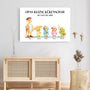8252CGE3 opas kleine kukenschar mit ganz viel liebe personalisierte leinwand opa oma 8252c6pma