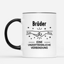 8255MGE1 eine unzertrennliche verbindung personalisiertes geschenk  bruder schwester tasse 8255mah5e