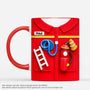 8294MGE1 3d druck effekt feuerwehr kostum personalisierte tasse fur manner 8294mcpcb