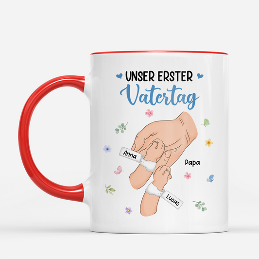 8308OGE2 unser erster muttertagvatertag keramik vase personalisiert mama papa 8308otewa_6e2bf01d 6761 418f bf8a c6516a1329f6