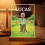 8311LGE1 golf personalisiertes nachtlicht papa opa mit foto 8311lcpcb