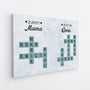 8314CGE2 zuerst mama jetzt oma leinwand kreuzwortratsel personalisiert marmor 8314c8p5a