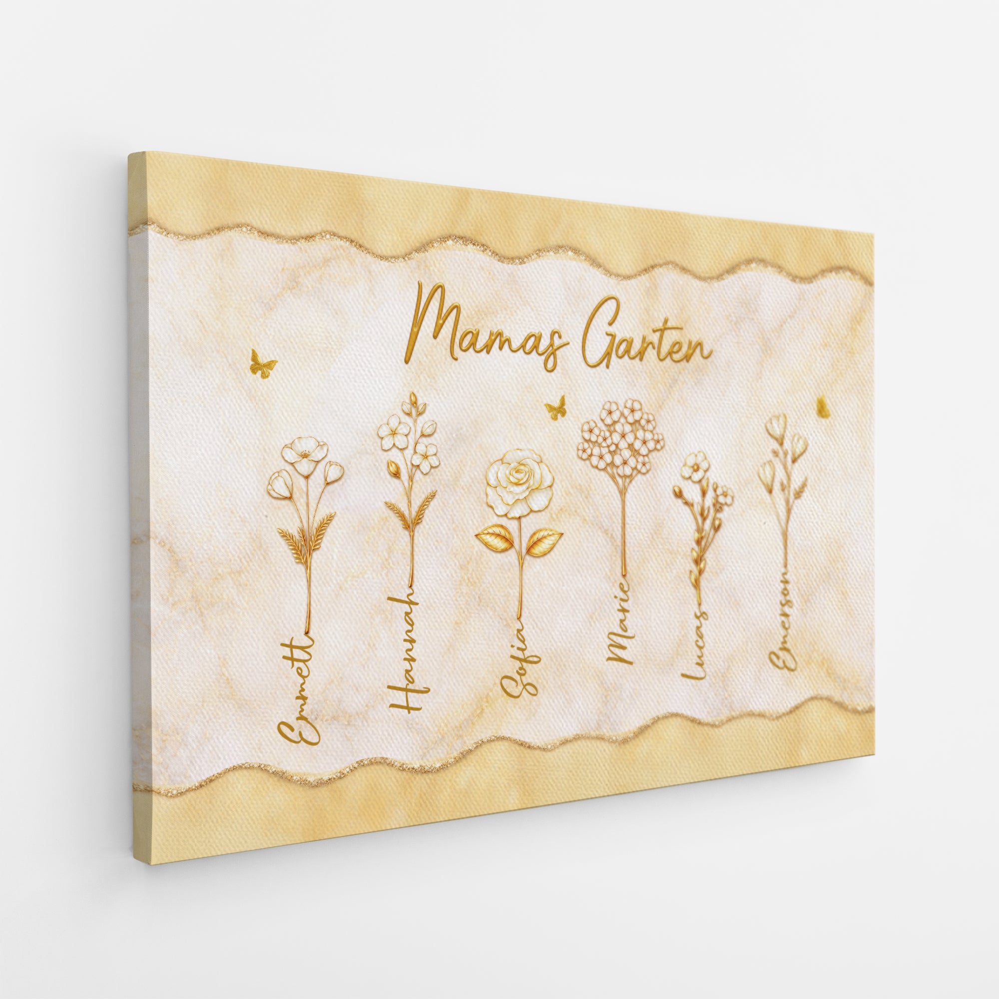 8319CGE2 3d druck effekt omas garten personalisierte leinwand fur oma mama 8319ccyaa