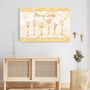 8319CGE3 3d druck effekt omas garten personalisierte leinwand fur oma mama 8319ccyaa