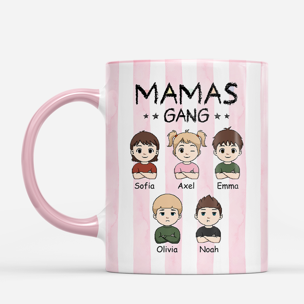 8322MGE2 papas gang mama papa tasse personalisieren streifen 8322mtx5b
