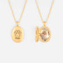 8334JGE1 pfote _ foto personalisierte kette mit ovalem anhanger katze hund 8334j8v5d_2