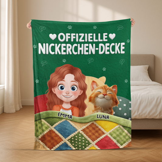 8351BGE2 3d druck effekt offizielle nickerchen decke personalisierte geschenke katze  kuscheldecke 8351bchmd