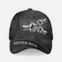 8358JGE1 3d druck effekt bester papa aller zeiten personalisiertes geschenk  kappen papa opa silber 8358j3hma