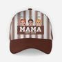8369JGE1 papa seit personalisierte kappen papa mama cartoon streifen 8369j 2