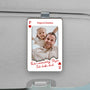 8410GGE1 fahr vorsichtig personalisierter auto visier clip foto papa mama spielkarte 8410g8pab