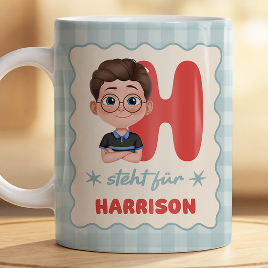 8421MGE2 buchstaben personalisierte namenstasse kinder 8421mcqhk