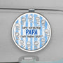 8433GGE1 fahr vorsichtig mama wir lieben dich personalisierter auto visier clip mama papa 8433gtyeb
