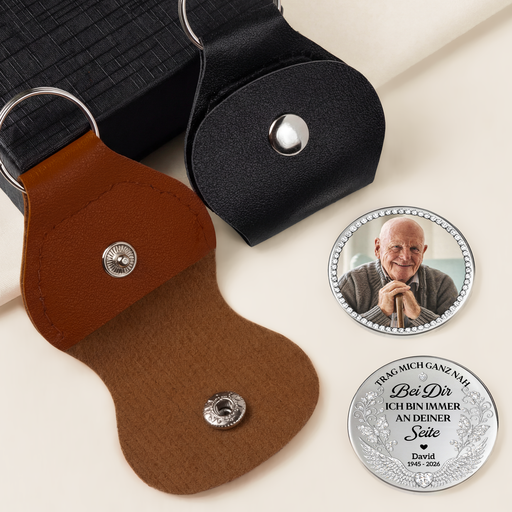 8462AGE2 3d druck effekt ich trage dich bei mir bis wir uns wiedersehen pocket hug schlusselanhanger personalisiert mama papa zur erinnerung 8462aj8faa