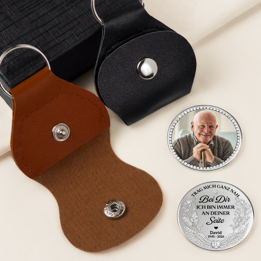 8462AGE2 3d druck effekt ich trage dich bei mir bis wir uns wiedersehen pocket hug schlusselanhanger personalisiert mama papa zur erinnerung 8462aj8faa