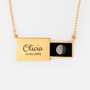 8471JGE1 mondphase briefumschlag kette personalisierte kette frauen 8471j8f5a